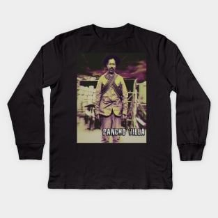 Pancho Villa (Y) Kids Long Sleeve T-Shirt